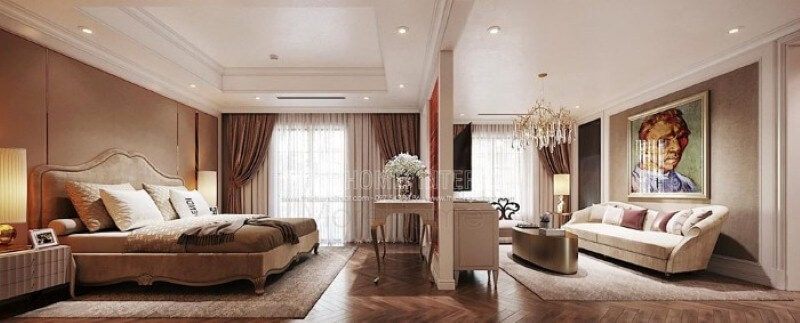 Tạo ra một thiết kế nội thất phòng ngủ master đẹp, sang trọng cho các căn biệt thư, nhà phố, chung cư cao cấp.